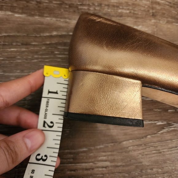 Sesto Meucci Womens 1.5” Block Heel Pumps Size 9M Made in Italy Size 9 - Picture 6 of 7